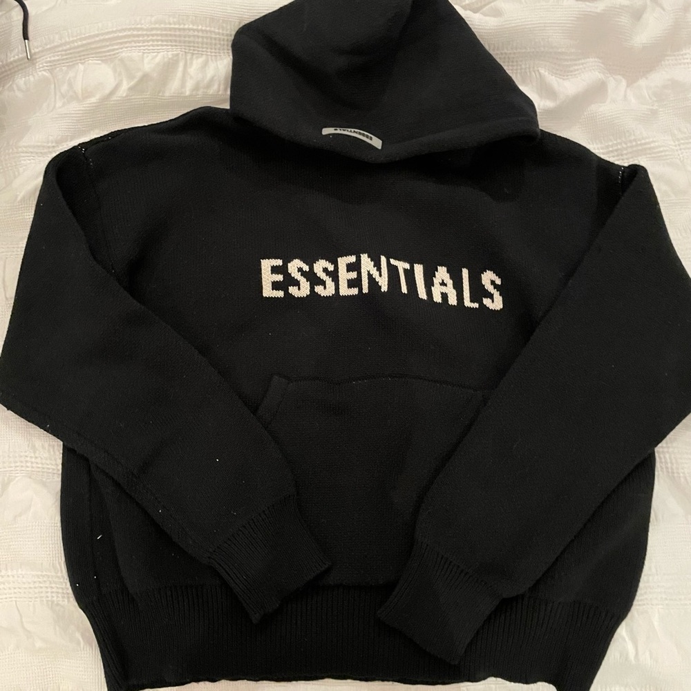 Essentials Knit Hoodie